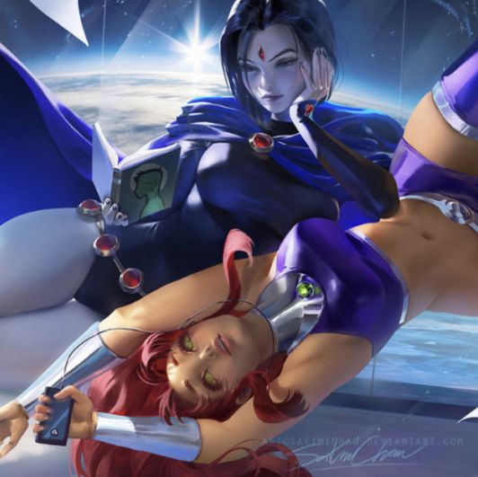 Fund Raven x Starfire Cosplay