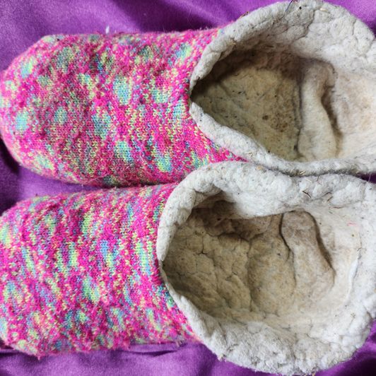 Natalies Colorful Slipper Socks