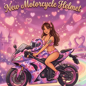 New Motorcycle Helmet