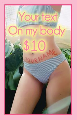 Name on my tits photos custom 5