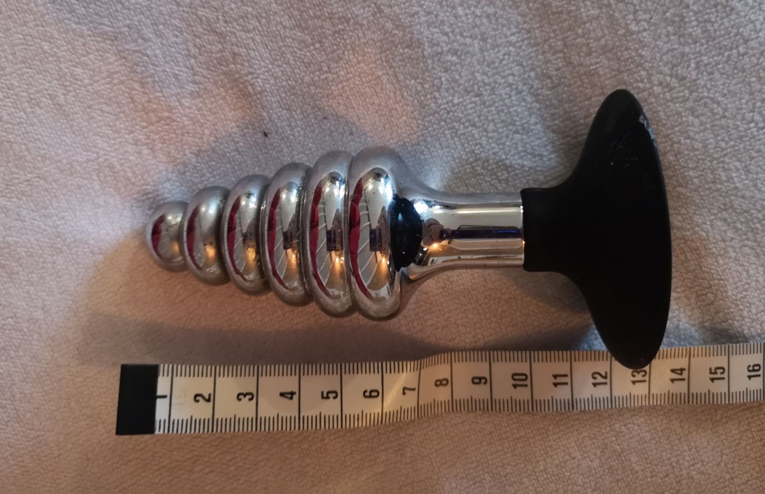 Butt plug big size RVS