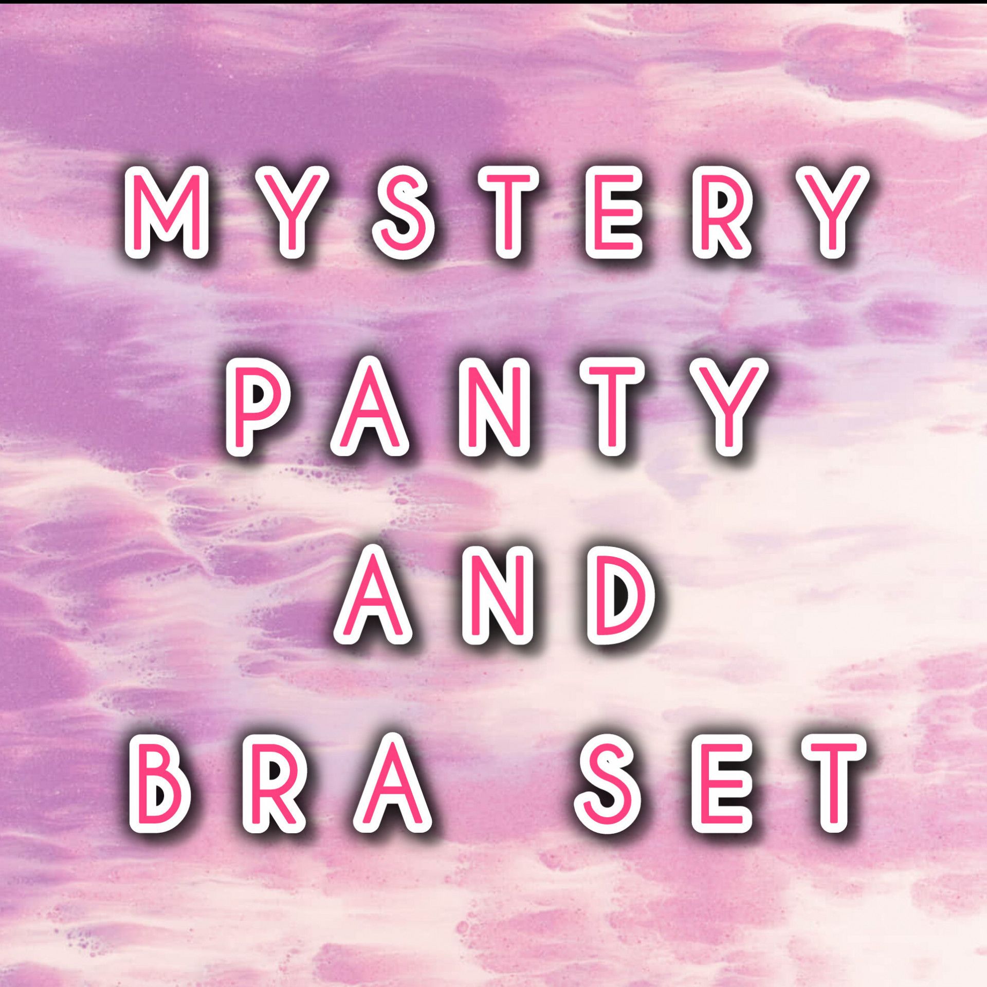 MYSTERY PANTY AND BRA SET