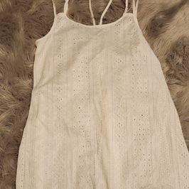 WHITE EYELET NIGHTIE