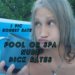 POOL OR SPA NUDE DICK RATE