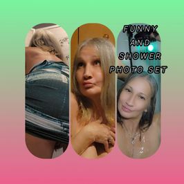 FUNNY PHOTO SET AND SHOWER PHOTO SET COMBO
