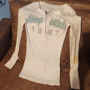 WHITE LONG SLEEVE SHIRT