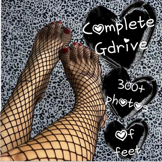 Complete Foot Gdrive Over 300 pictures!