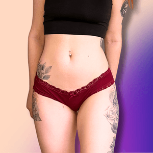 Red panties