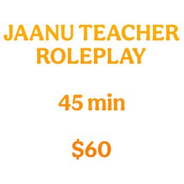 Jaanu Teacher Roleplay