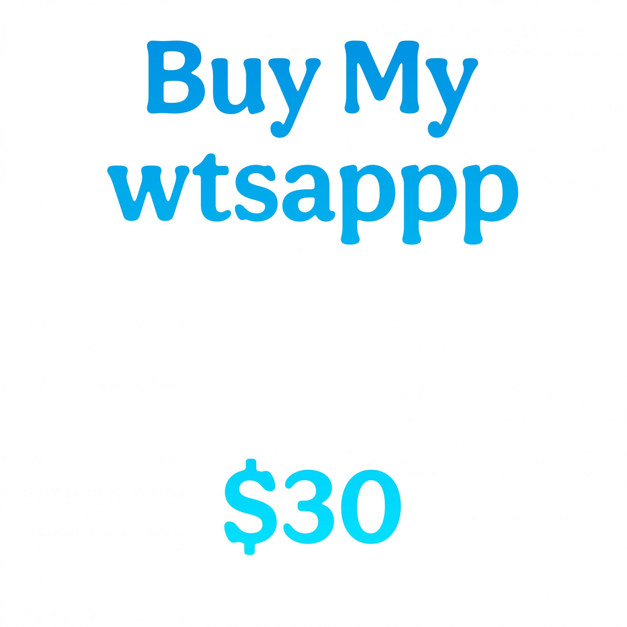 Buy my wts app number