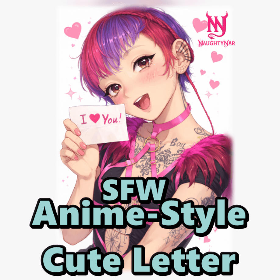 Anime Style Cute Letter