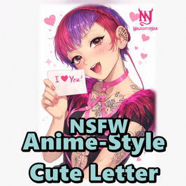 Anime Style Sexy Letter