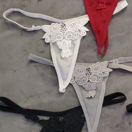 Cotton G String Floral Embroidery