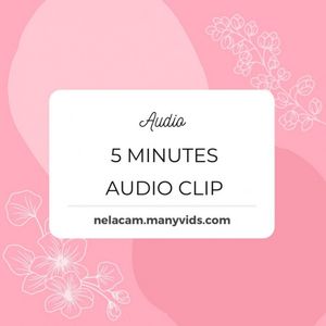 5 Minutes Custom Audio Clip