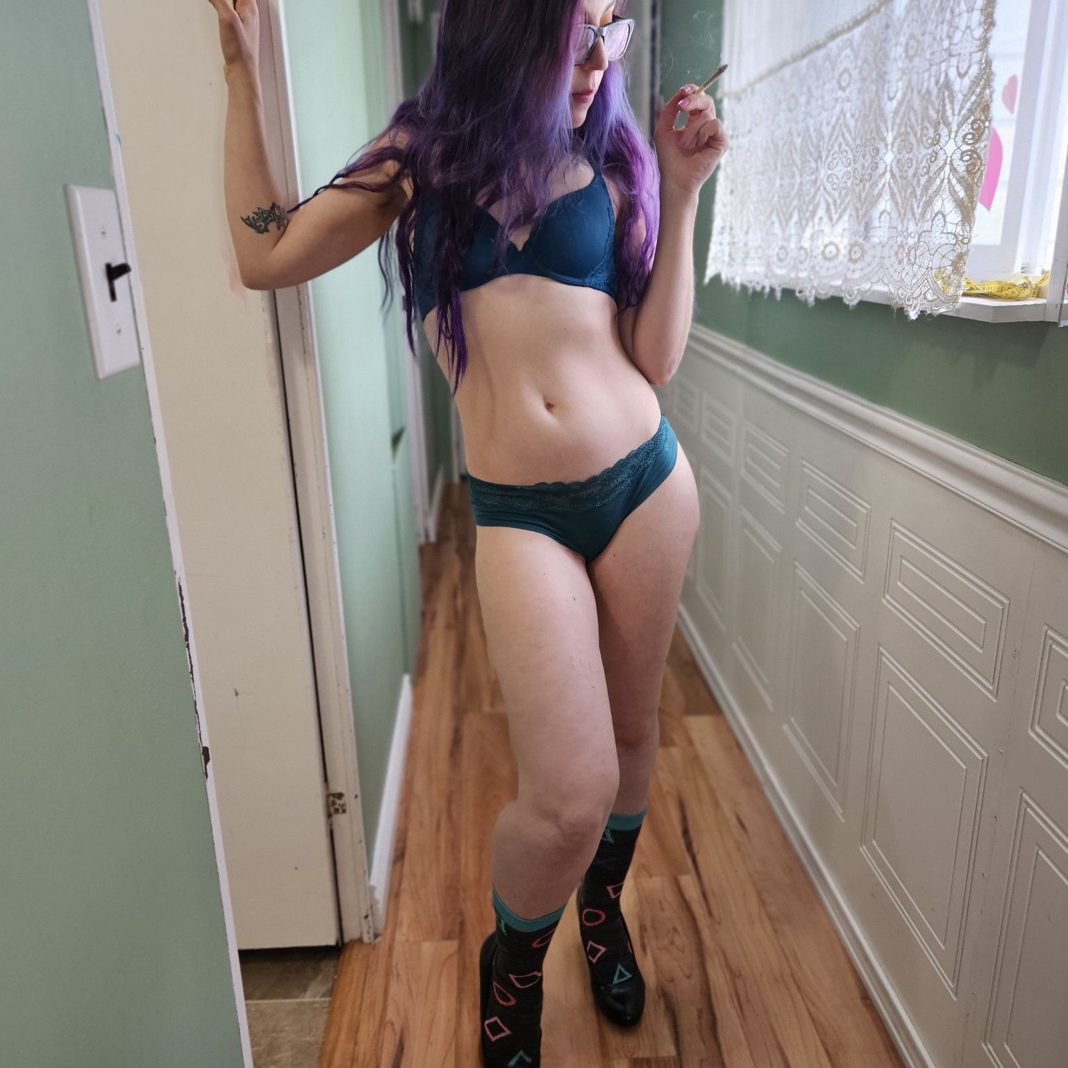Emerald Bra and Panty Set