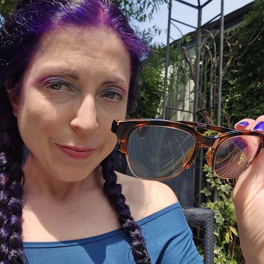 Nerdy FAERYS Broken Glasses High Rx