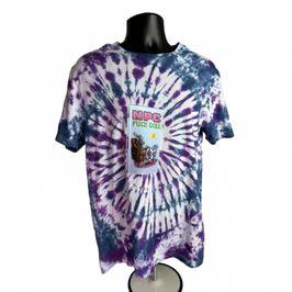 Aqua  Lavender NPC Fuck Doll Tie Dye