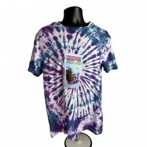 Aqua  Lavender NPC Fuck Doll Tie Dye