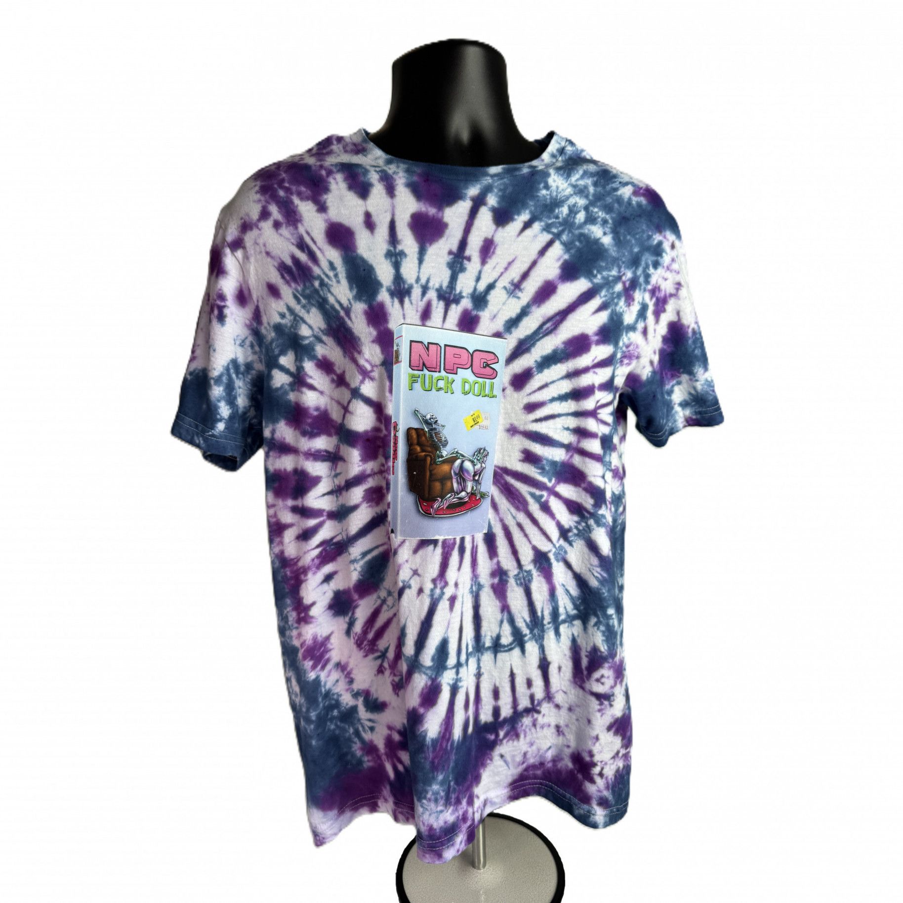 Aqua  Lavender NPC Fuck Doll Tie Dye
