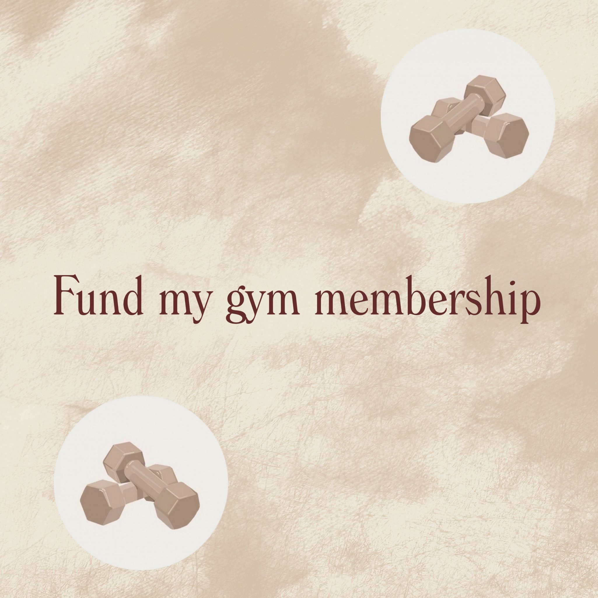 Fund my gym membership