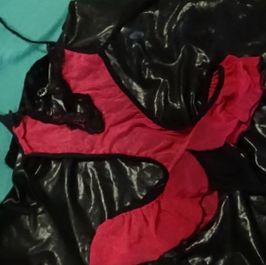 Black and Hot Pink Teddy