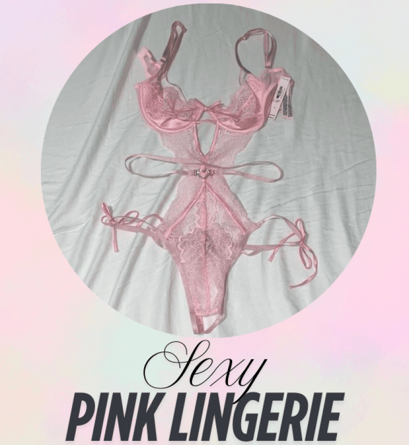 Pink Lingerie super hot