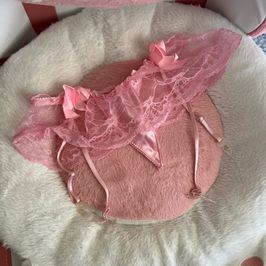 Pink Panty Garter Belt
