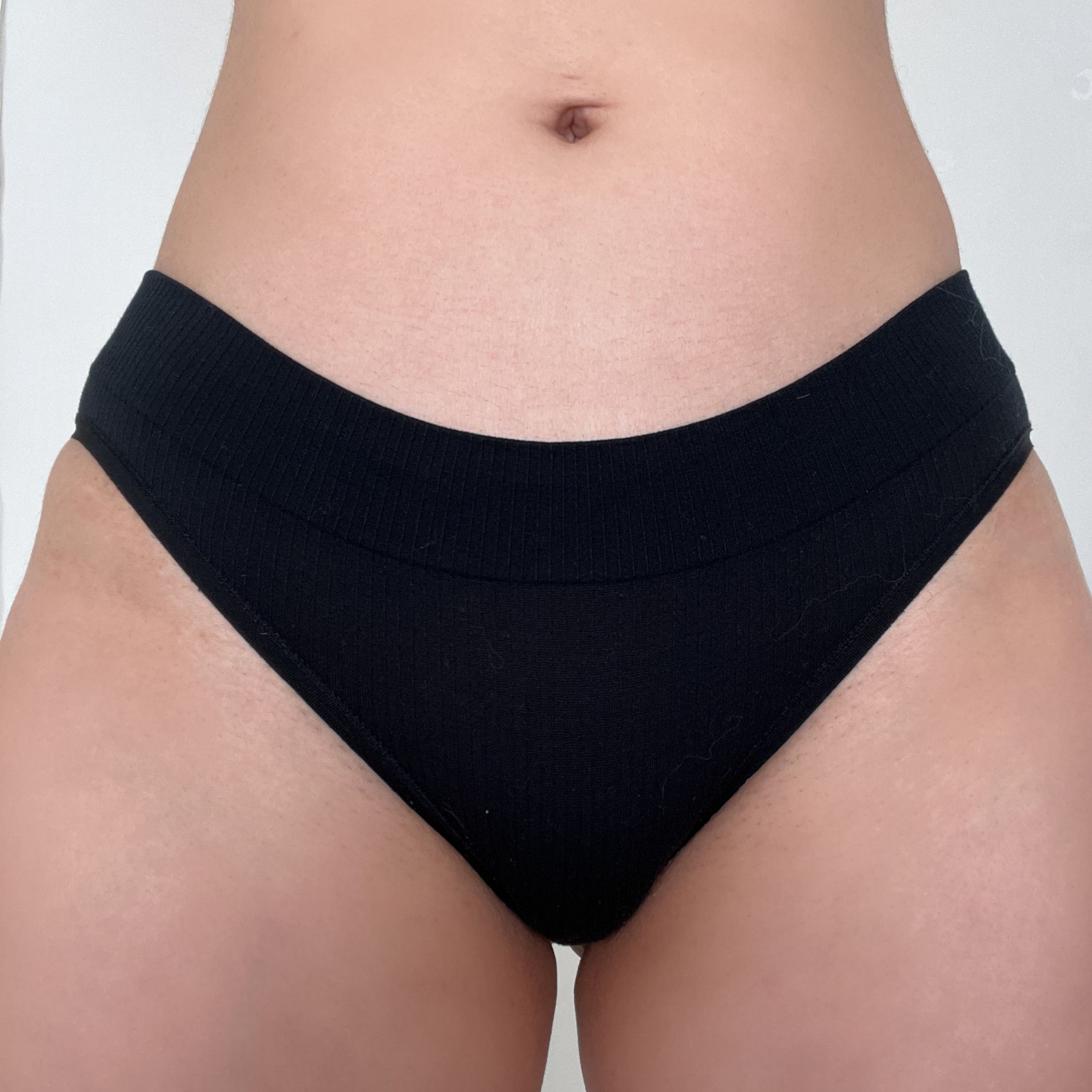 Black Fullback Cotton Panty