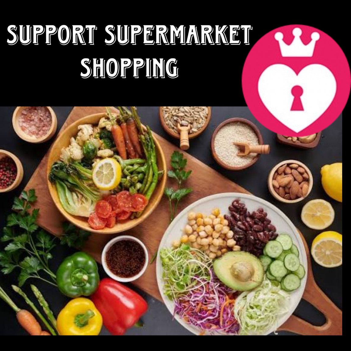 Support my Supermarket Shopping