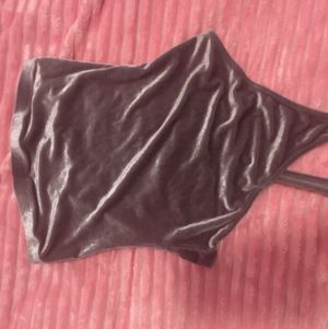 Velvet bodysuit