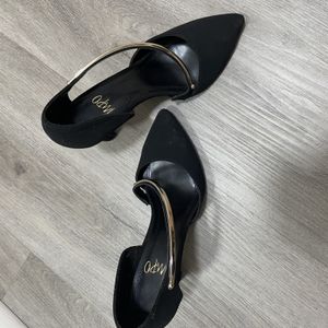 Black heels