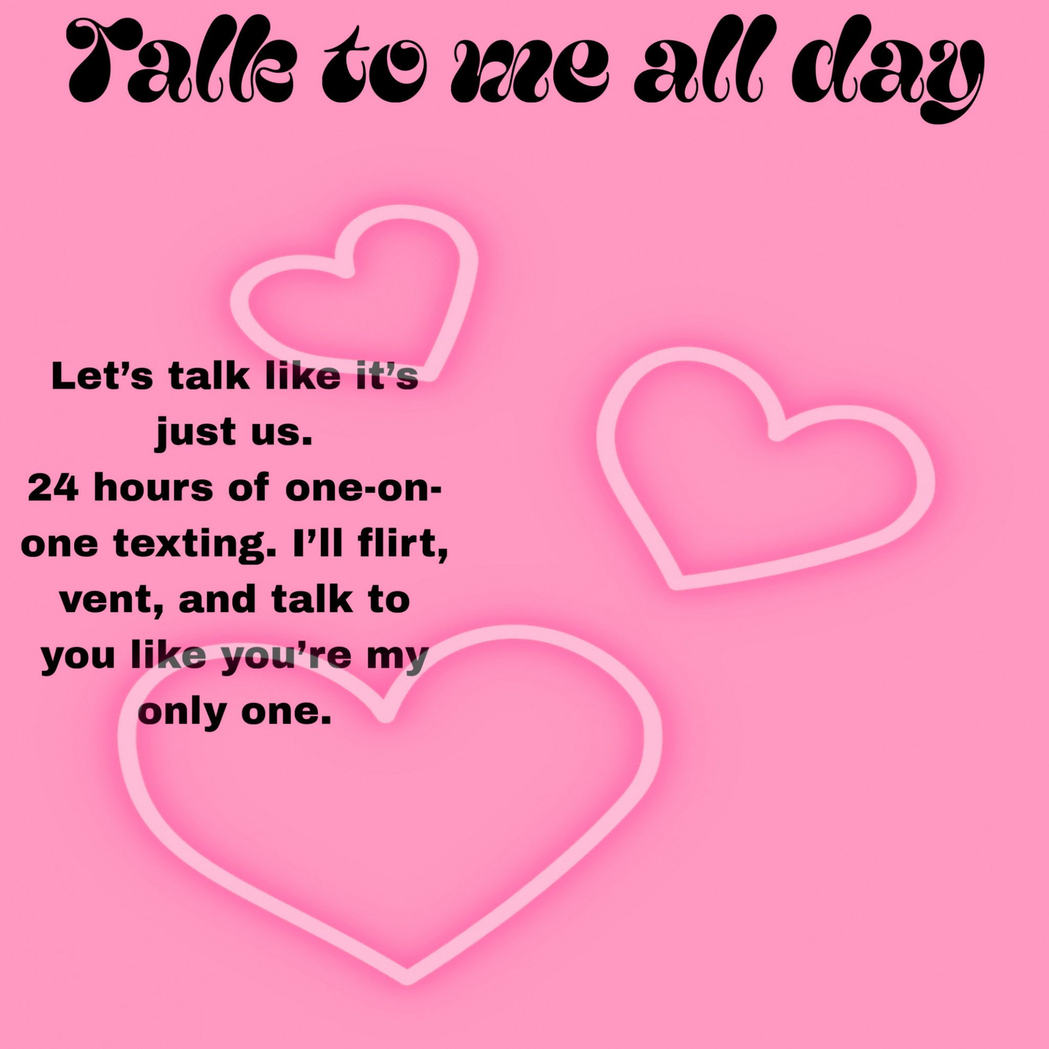 Text all day