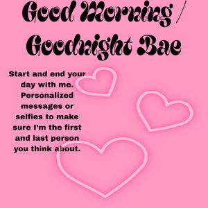 Goodmorning and goodnight text