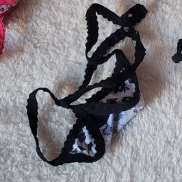 showing off my panties