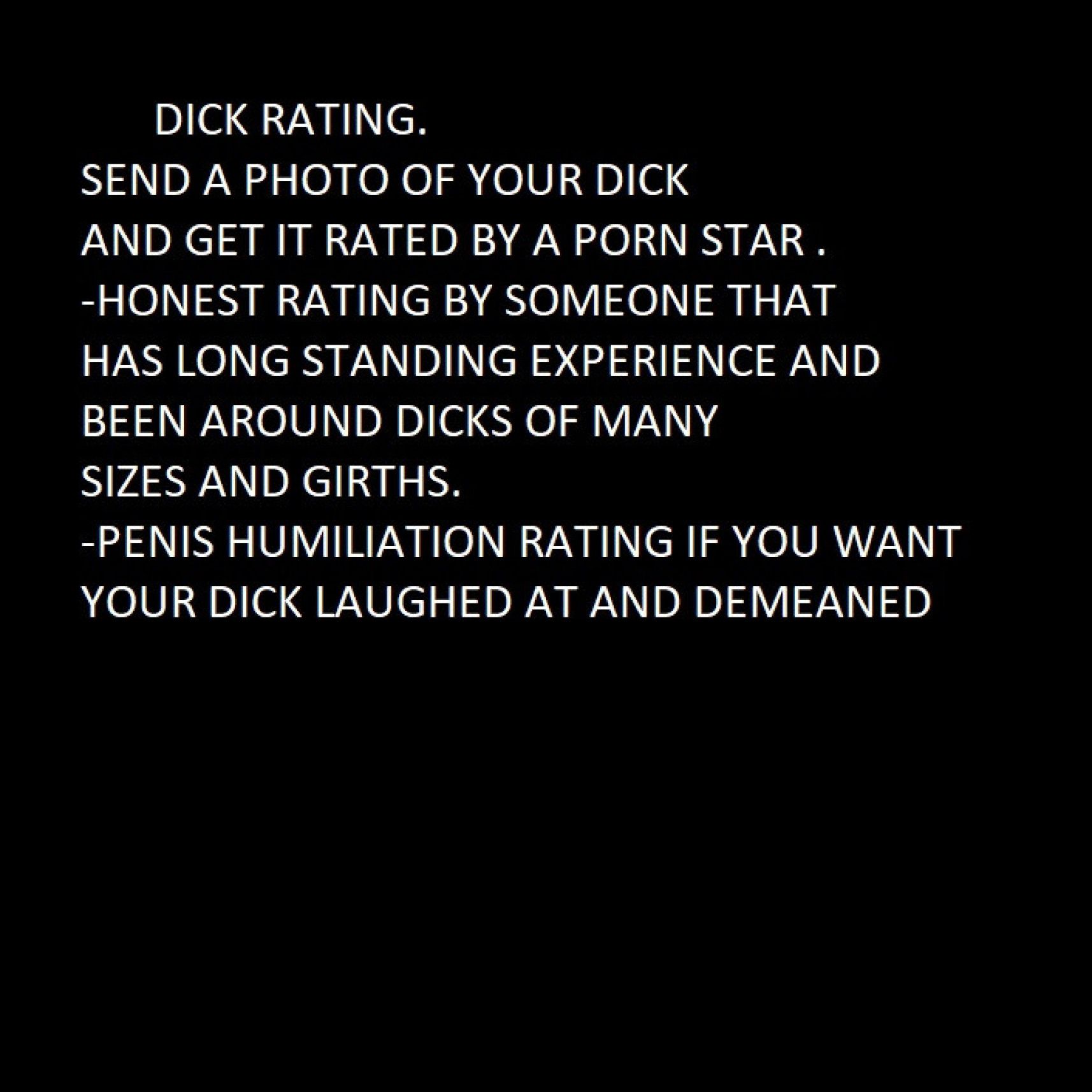 DICK RATING