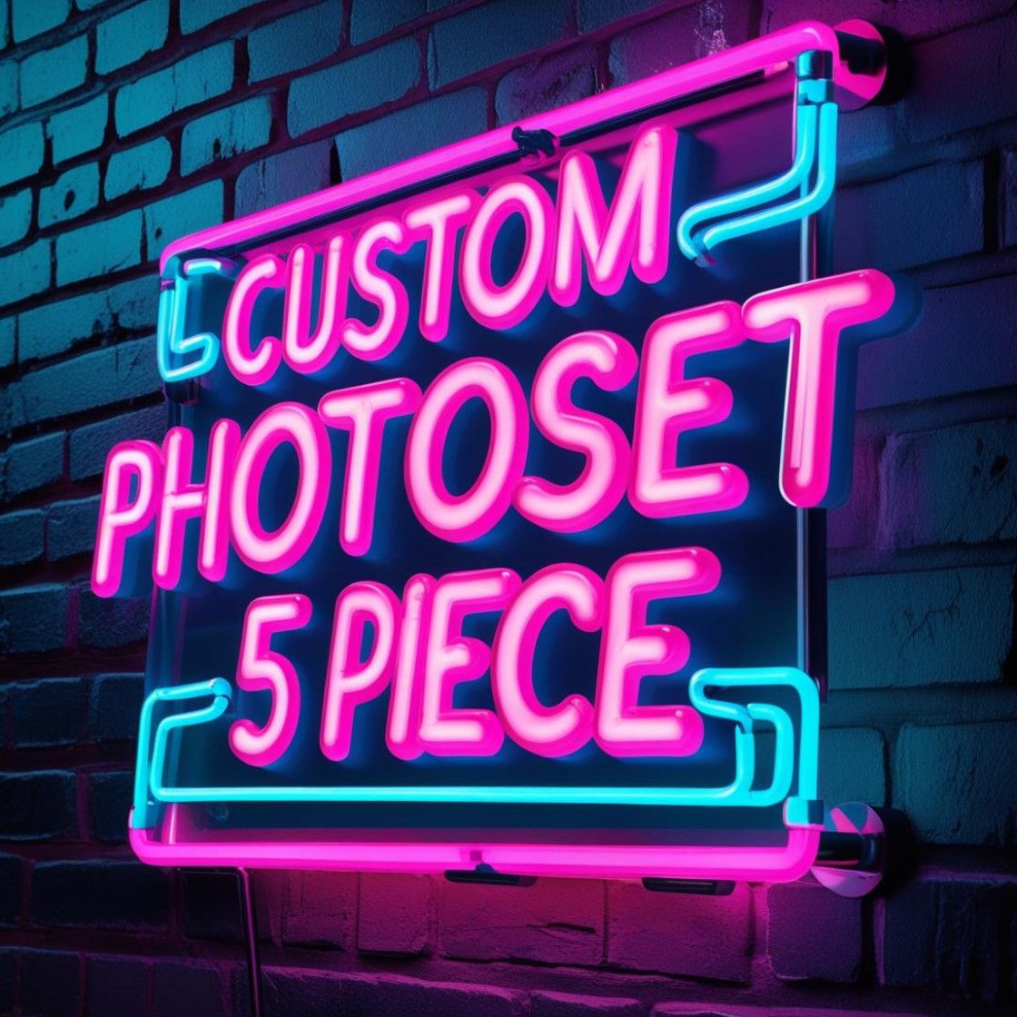 5 piece custom photoset