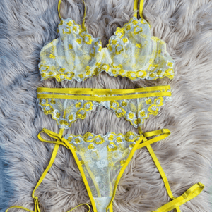 Used Yellow Lingerie