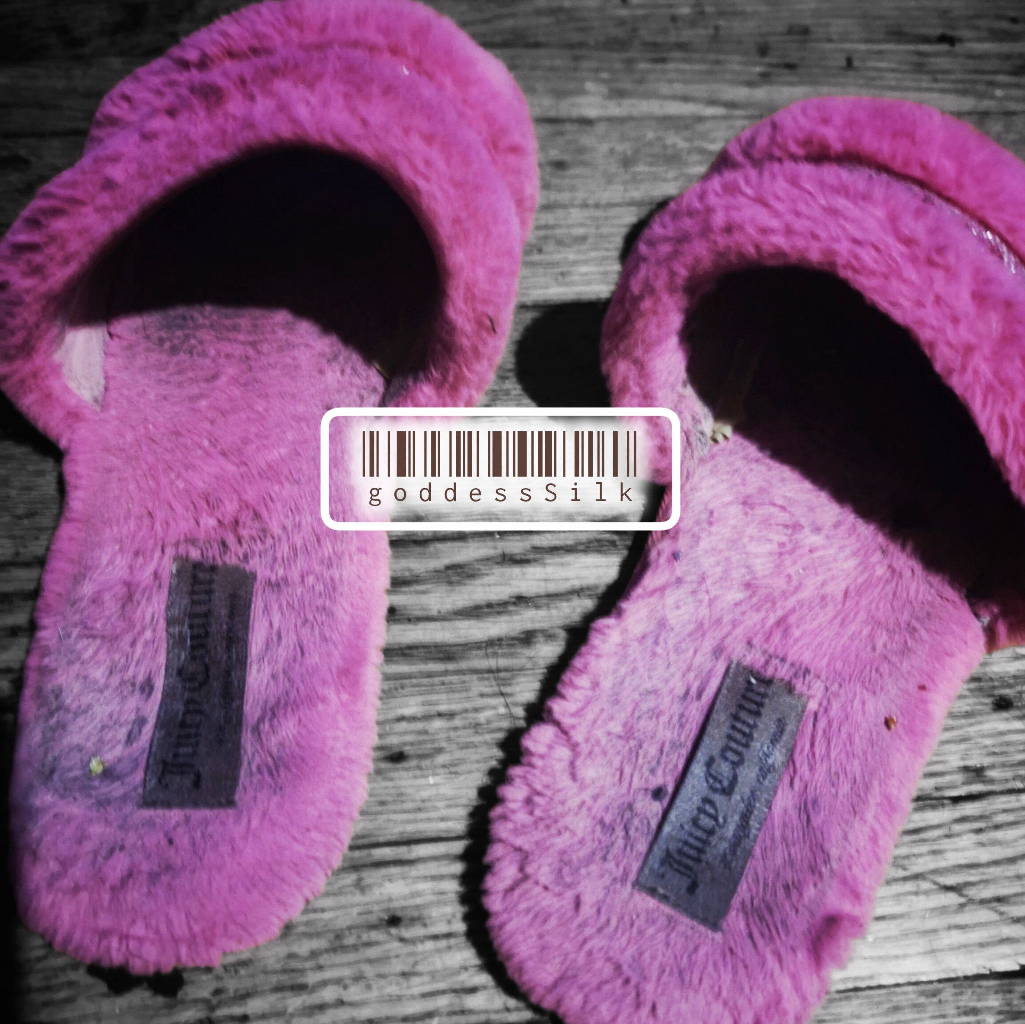 Worn Juicy Coulture Slippers