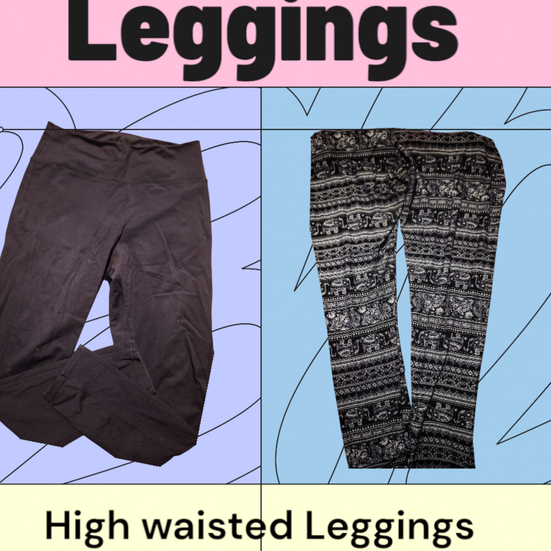 BOGO Dirty Musky scented Used Worn Gym Leggings