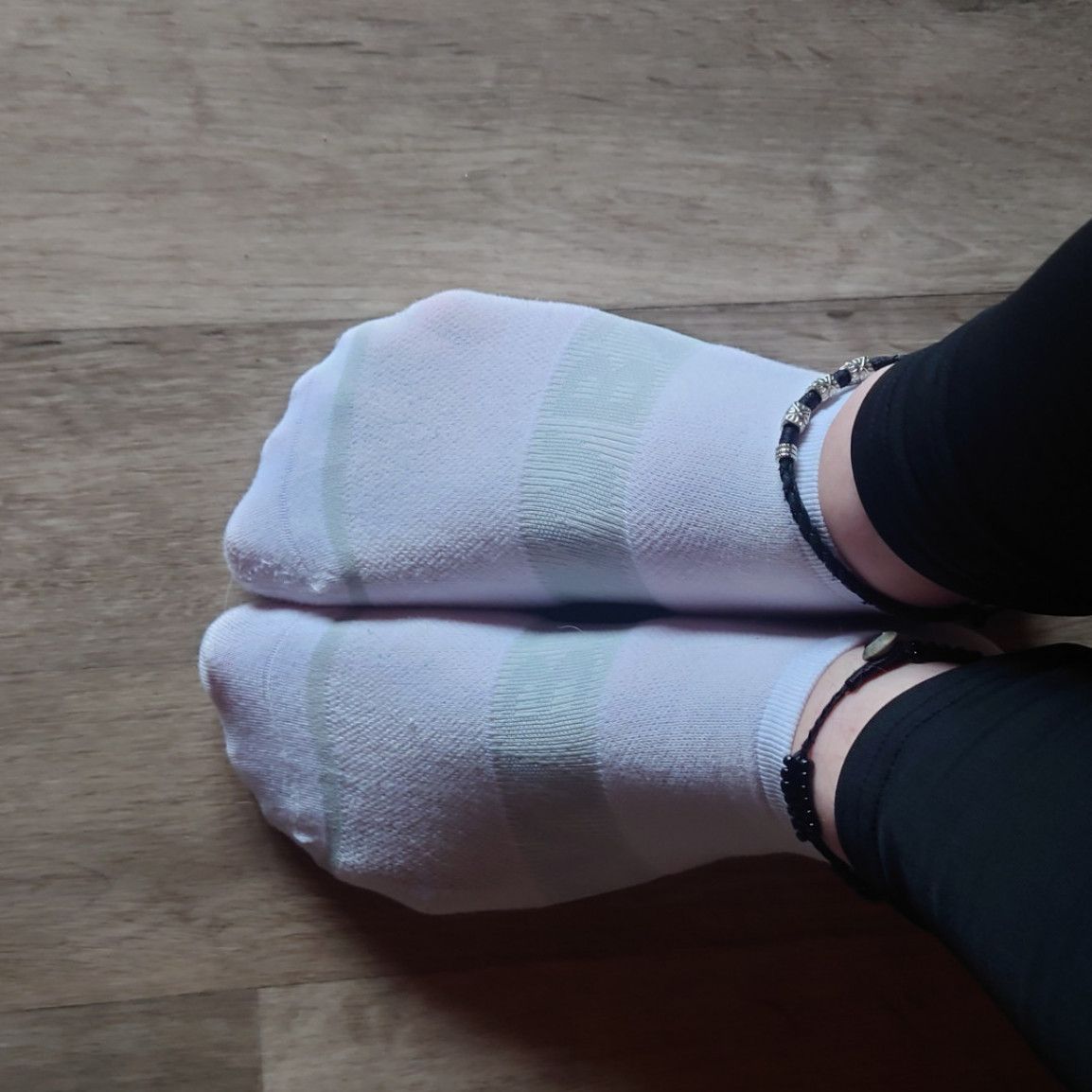 White Sneaker Socks of the Day