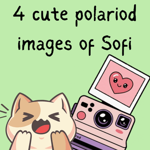 4 SFW Polaroid images of Sofi