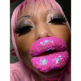 38 Pics: POV Tropical Pink Glitter Kisses