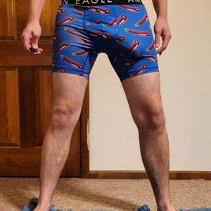 Used eggplant boxerbriefs