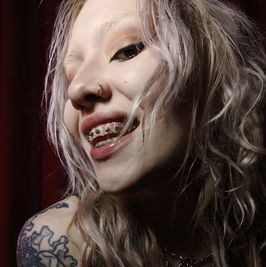 Smile and tongue photo set