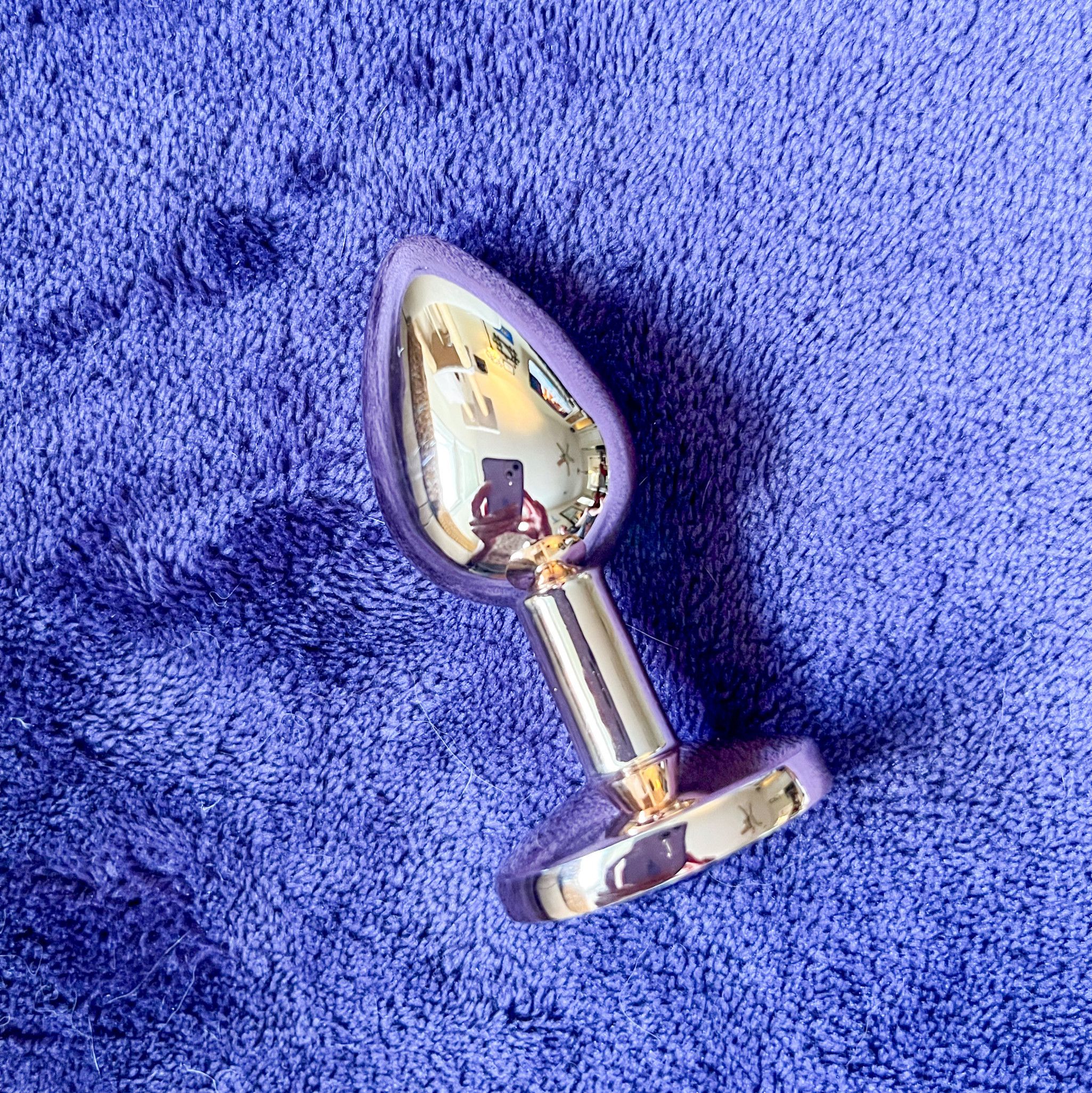 Lovehoney Purple Jeweled Anal Plug