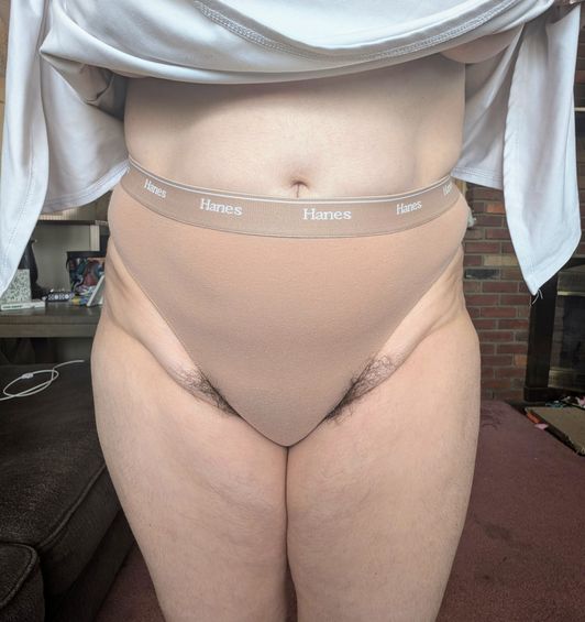 Hanes nude hi cut panties