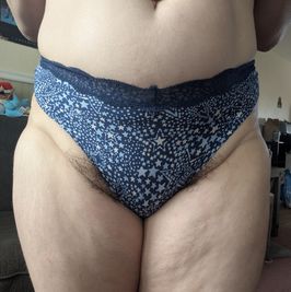 Blue stars cheeky panties Victoria secret