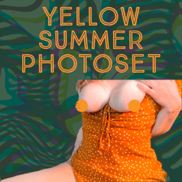 Yellow Sundress Photoset