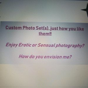 Custom Pictures Just How You Like Them!!