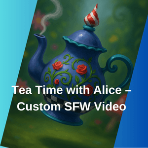 Tea Time with Alice Custom SFW Video